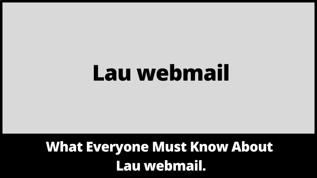 Lau webmail
