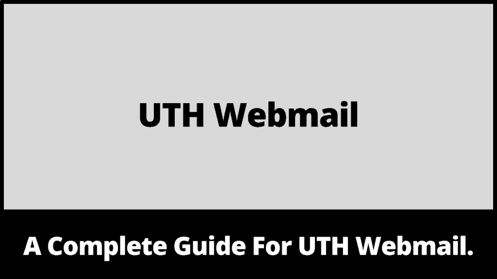 UTH Webmail