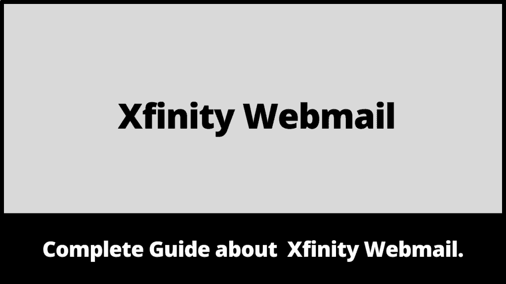 Xfinity Webmail